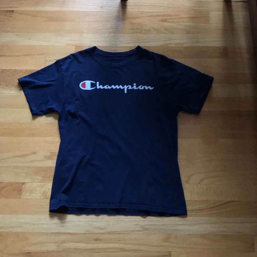 Men’s Champion Navy Blue T-Shirt